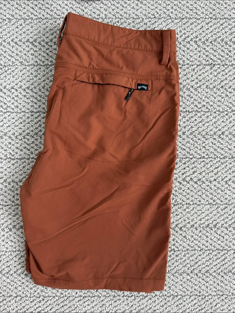 Billabong Men's Rust Orange Hybrid Shorts